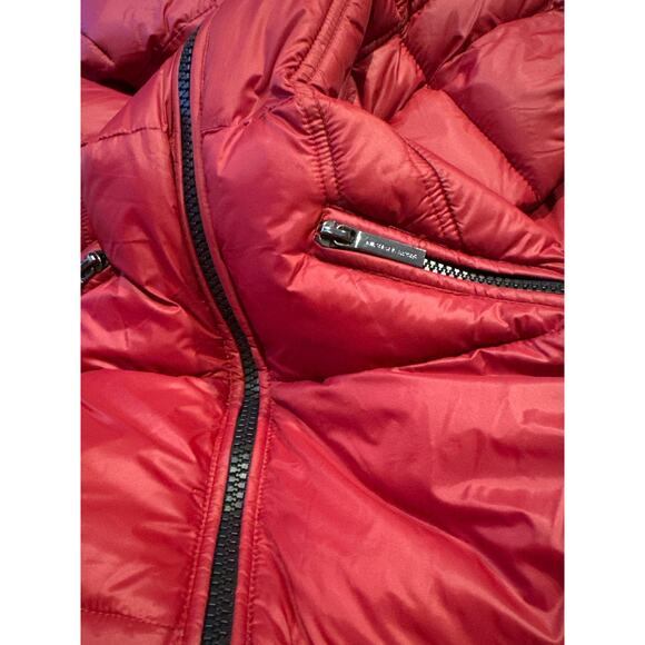 Michael Kors puffer coat with removable hood knee length size small - Picture 13 of 16